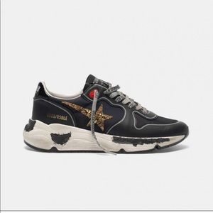 Golden Goose Black Running Sole
